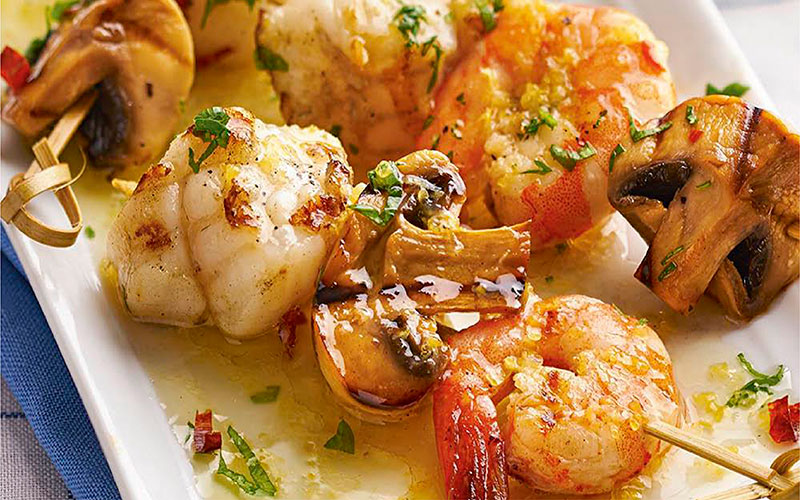 Pinchos de mar