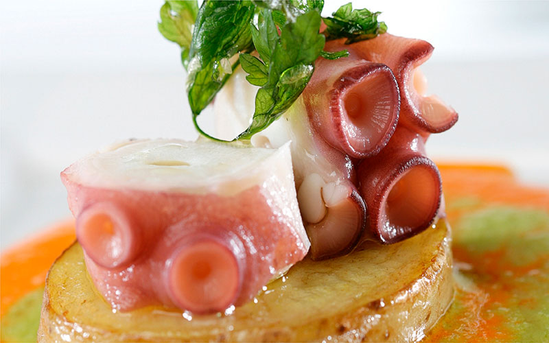 Pulpo con patatas