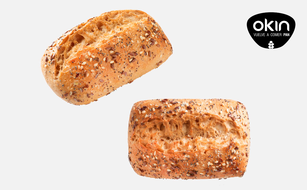 Pan pintxo gourmet semillas