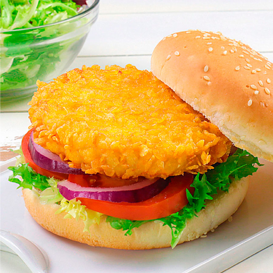 crispy burger de pollo