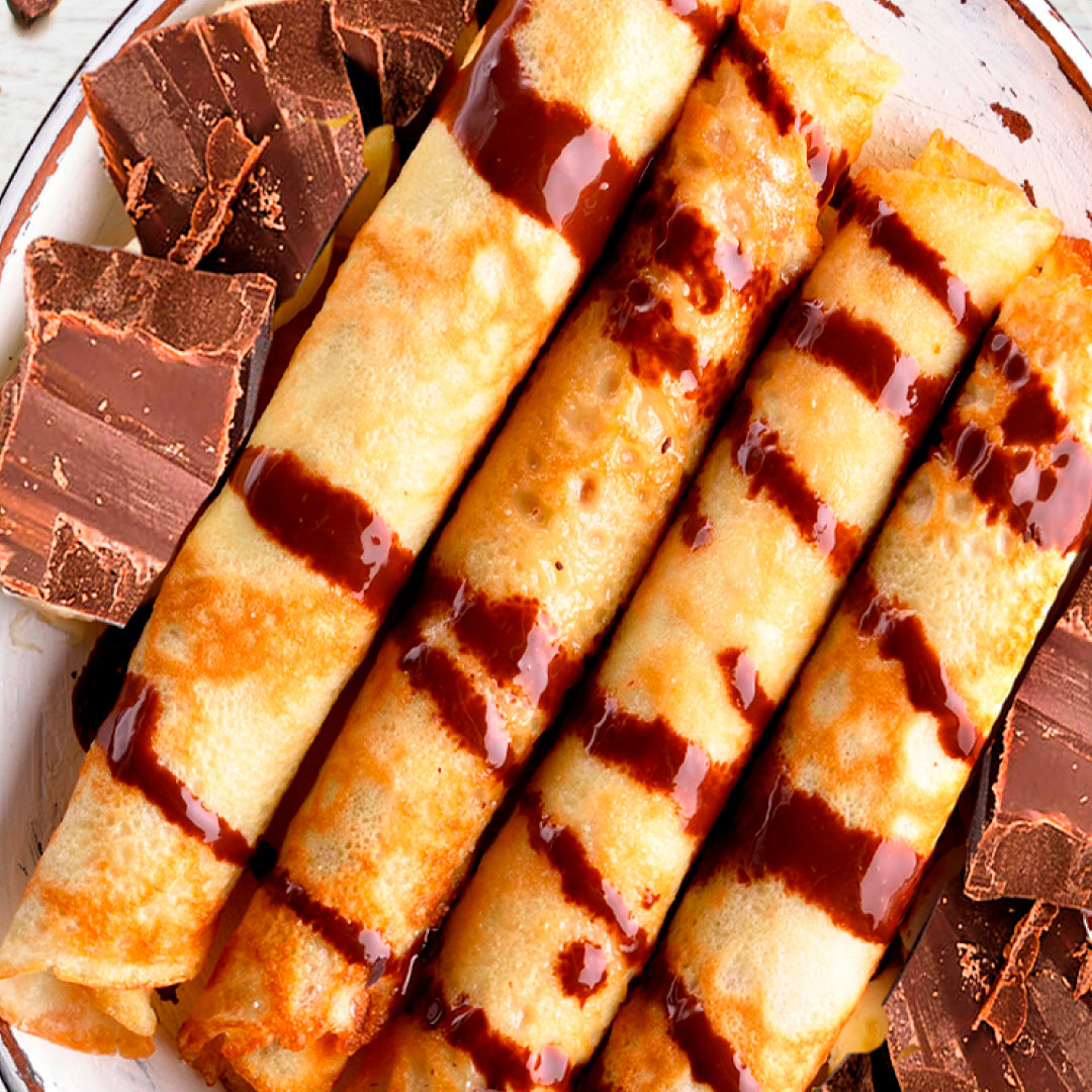 crepes de chocolate