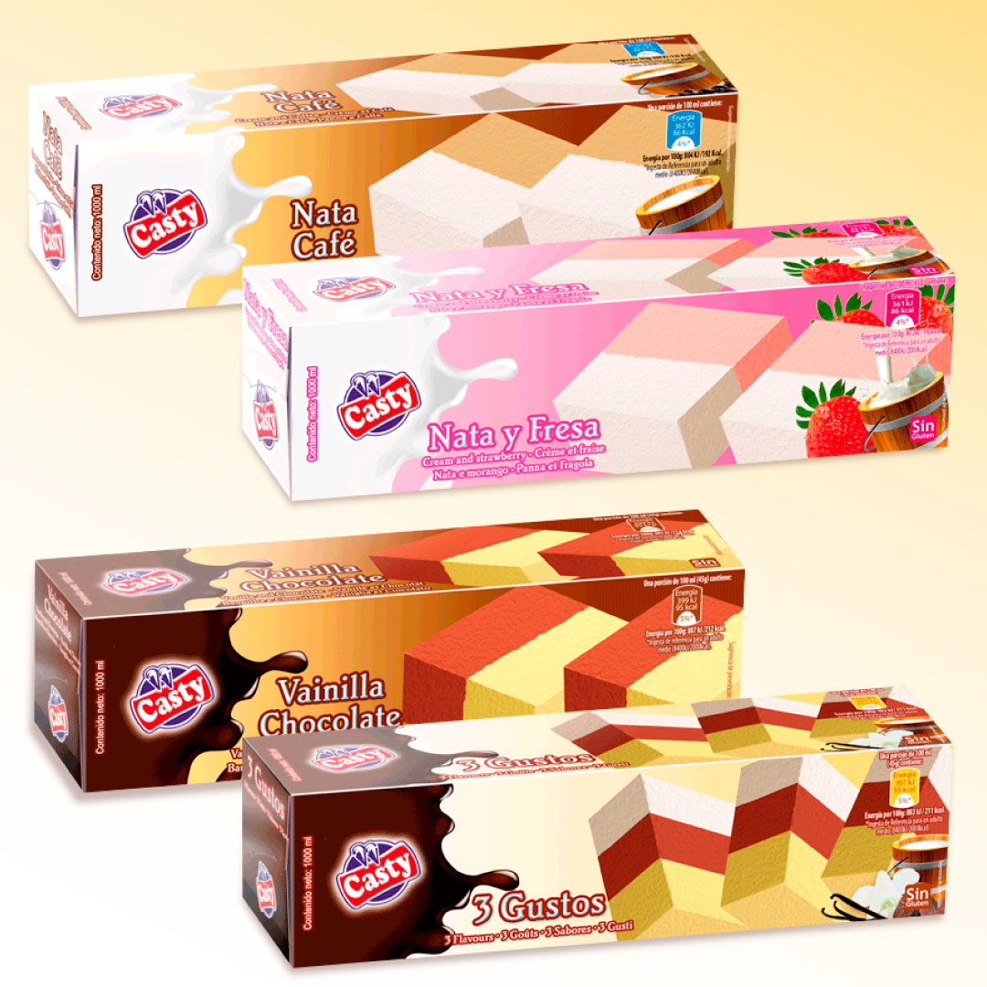 bloques de helado