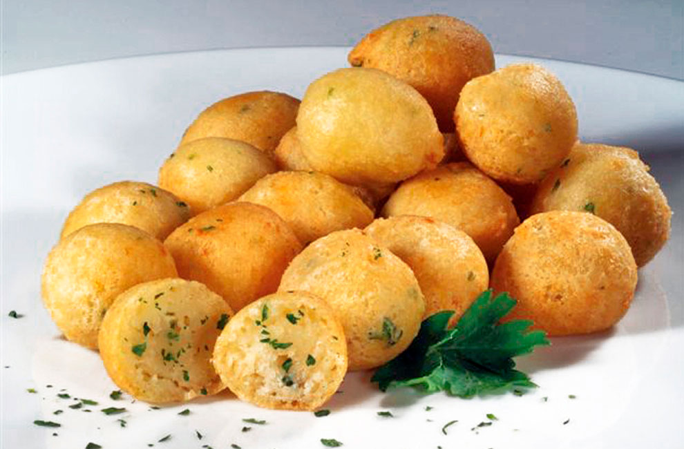 buñuelos bacalao